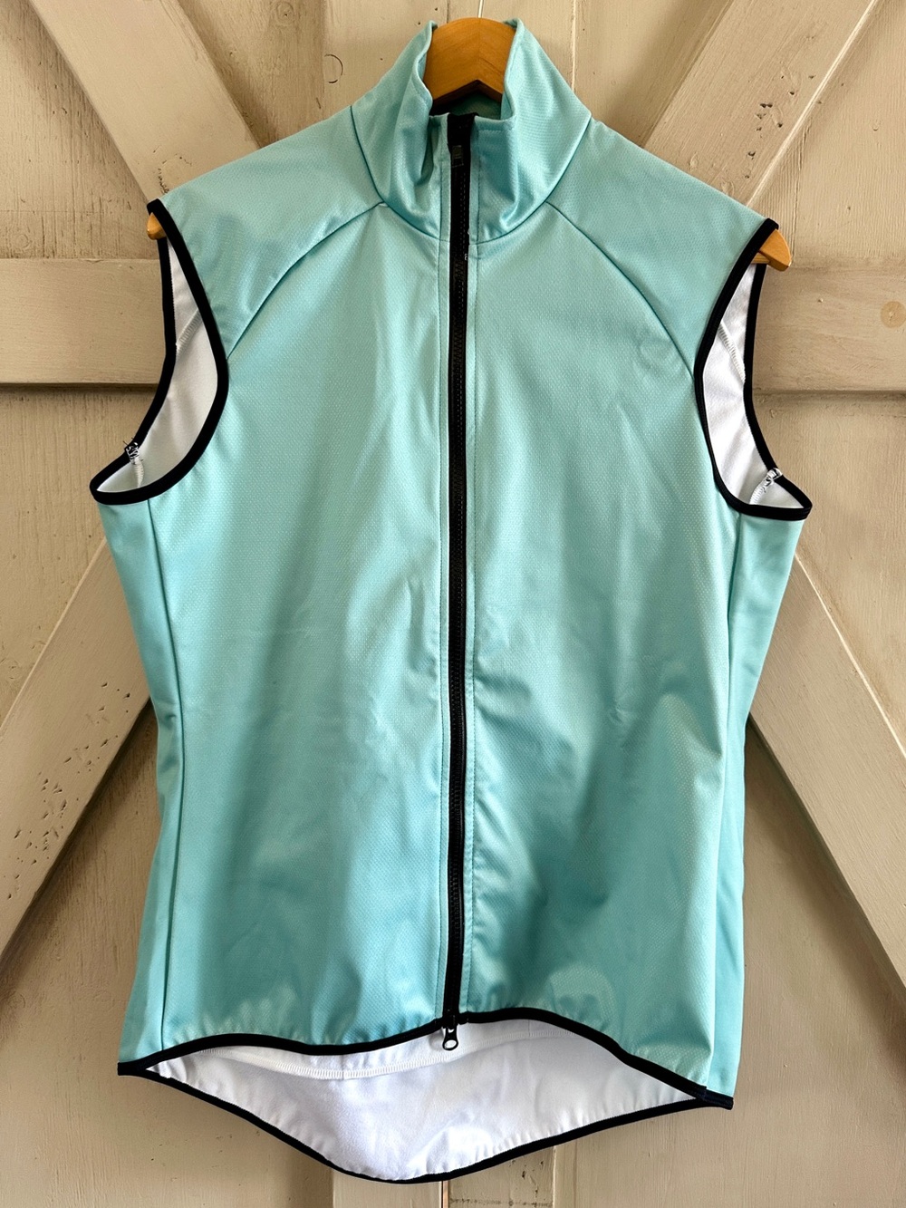 Voler Cycling Vest Aqua Turquoise Sleeveless Full Zip Bike Jersey Women’s XL